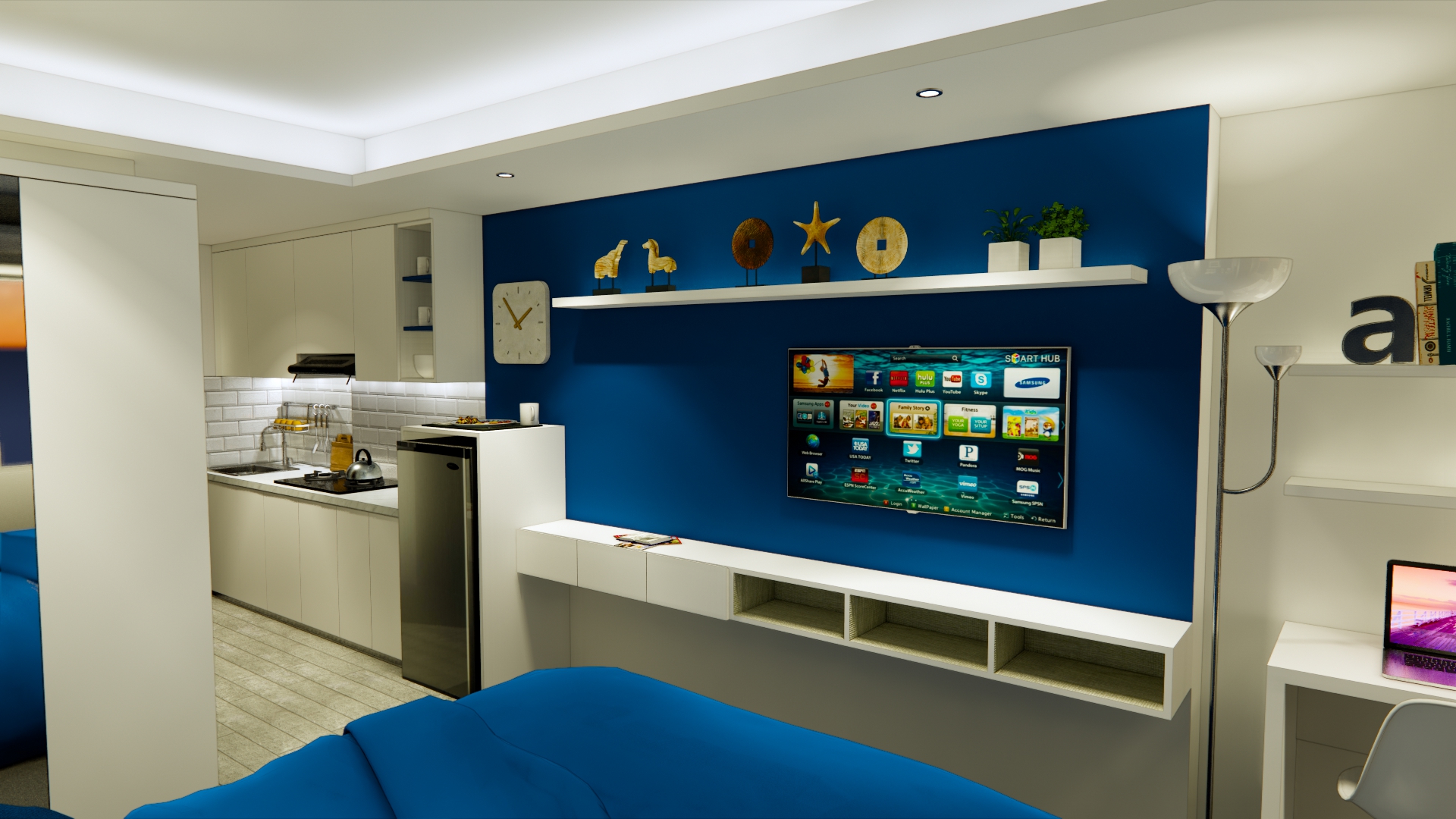 Apartemen Great Western Room